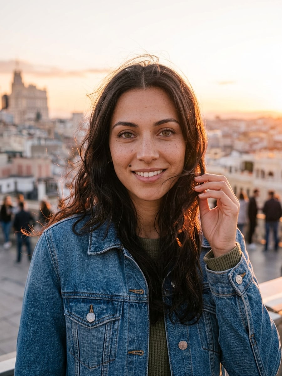 Luna — Rooftop sunset